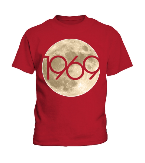 Chemise du 50e anniversaire Apollo 11 1969 Moon Landing - Ladies V-Neck Kids T-Shirt