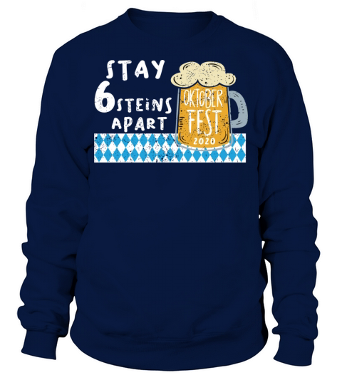 Oktoberfest 2020 Bavarian 6 Stein Apart Beer Octob Men's Sweatshirt