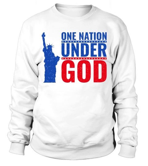 One Nation Under GOD Men's Sweatshirt