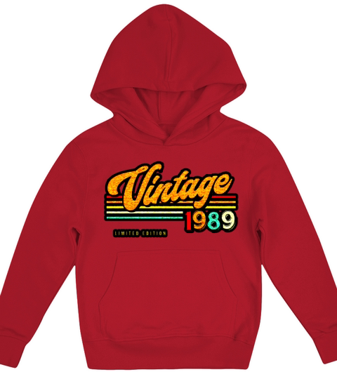 VINTAGE 1989 Kids Hoodie