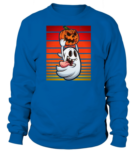 Halloween Ghost Pumpkin Funny ghosts Women's Sweatshirt