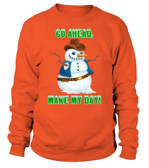 Cowboy Snowman Men's Sweatshirt