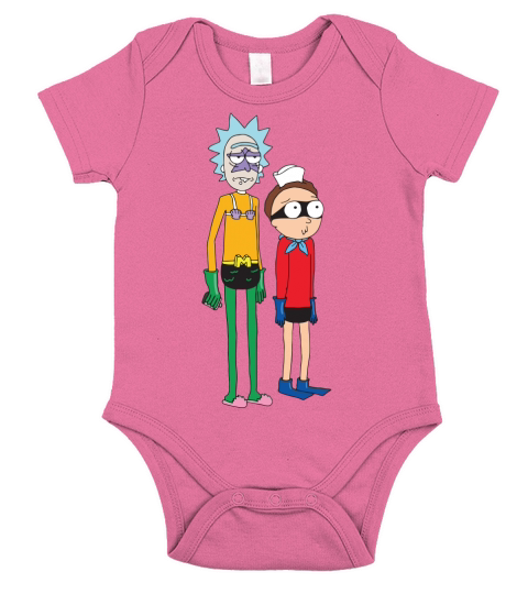 RICK AND MORTY Short Sleeve Baby One-Piece