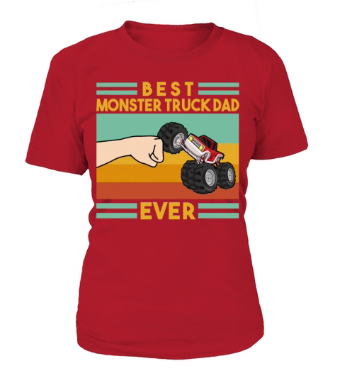 Retro Vintage Best Monster Truck Women's T-Shirt
