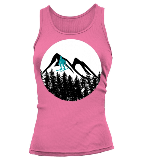Vintage Retro Winter Park Colorado Snowboard Women's Tank Top