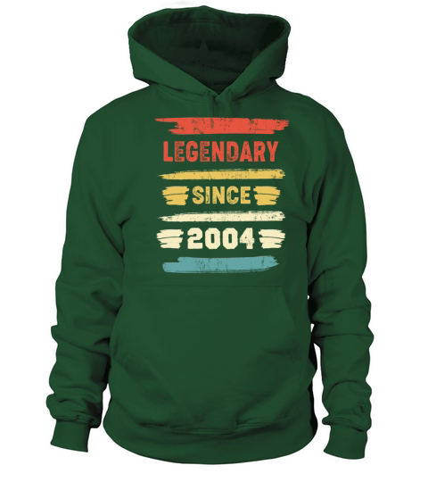 Retro Birthday Gift - Vintage Legendary Since 2004 Women's Hoodie