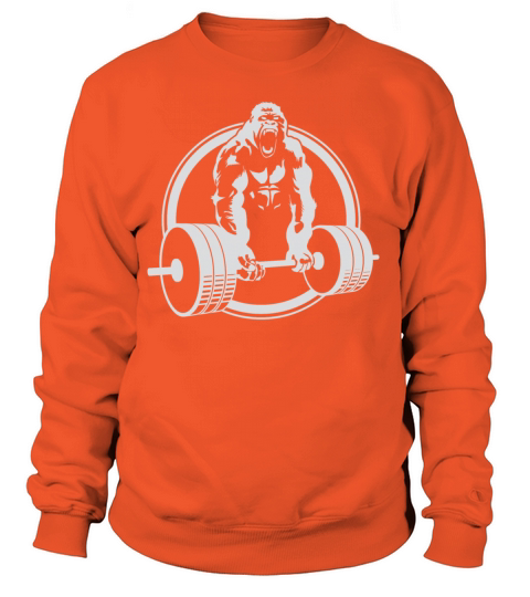 Gorilla Lifting Gym Fit Women's Sweatshirt