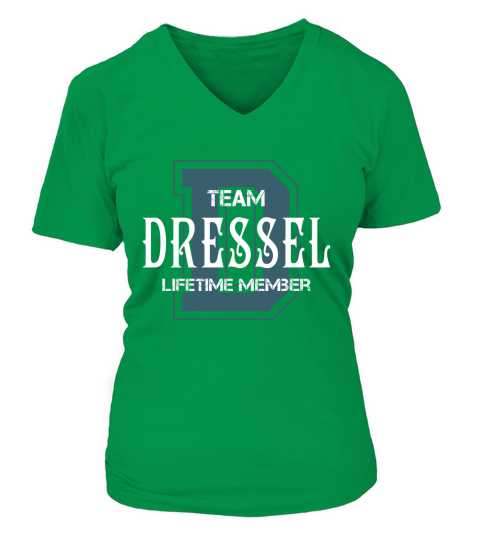 DRESSEL Shirts - Team DRESSEL Lifetime Member Name Shirts V-neck T-Shirt Woman