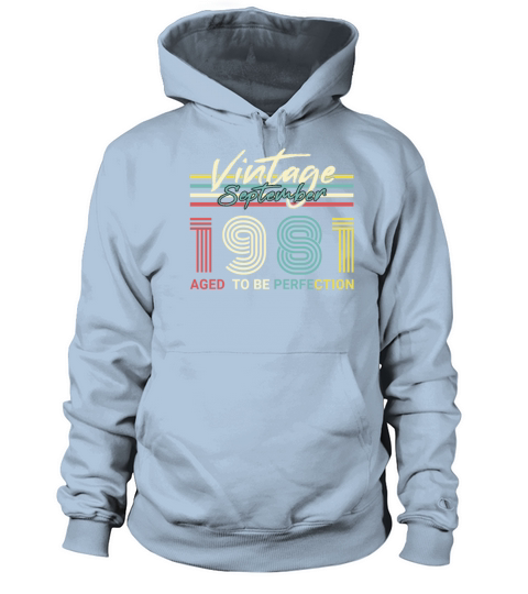 Born September 1981 Vintage Women's Hoodie