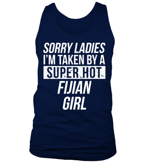 Sorry Ladies Im Taken Fijian Valentine Love Men's Tank Top