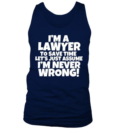 Im a Lawyer funny Men's Tank Top
