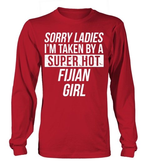 Sorry Ladies Im Taken Fijian Valentine Love Women's Long Sleeve