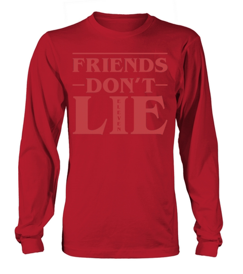 Friends Dont Lie Eleven Women's Long Sleeve