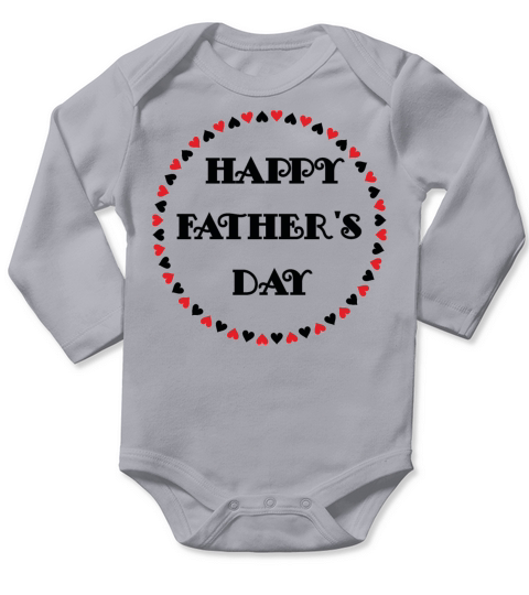 HAPPY FATHER S DAY Long Sleeve Baby One-Piece