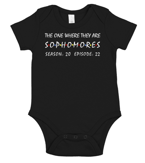 Class of 2022 Sophomores Short Sleeve Baby One-Piece
