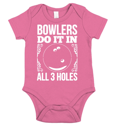 Bowling Shirt Short Sleeve Baby One-Piece