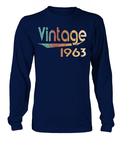 Vintage Style 1963 Men's Long Sleeve