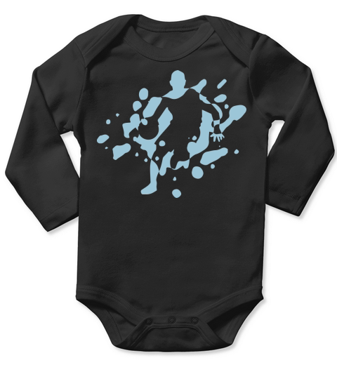 basketball 2 Long Sleeve Baby One-Piece