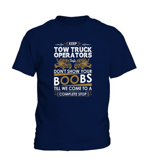 Keep Tow Truck Operators Safe - Mens T-Shirt Kids T-Shirt