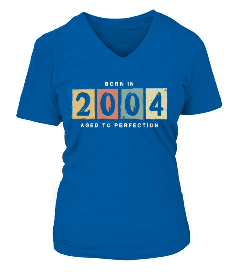 2003 Birthday vintage Gift Idea Women's V-Neck T-shirt
