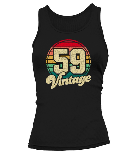 Vintage 1959 Gifts Birthday Born in 59 Gift Idea Tank top Woman
