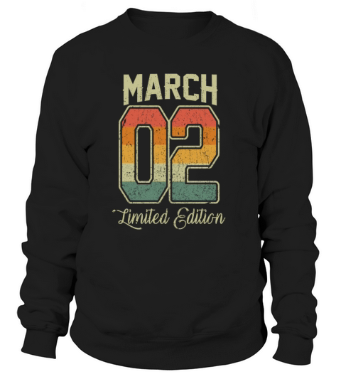 Vintage 20th Birthday March 2002 Sports Gift Women's Sweatshirt