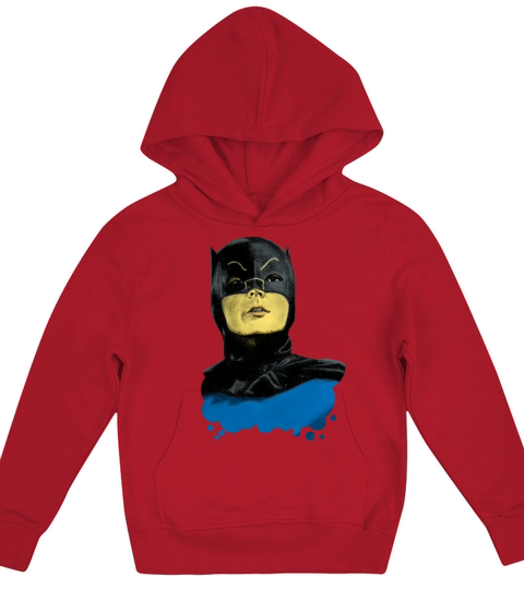 DC Comics Batman Vintage Costume Portrait Kids Hoodie