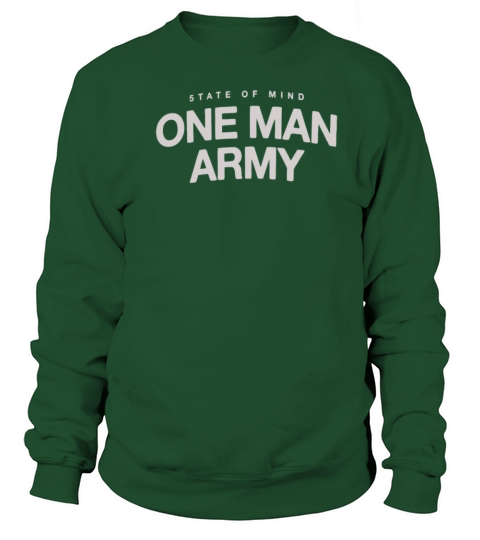 State of mind one man army Women's Sweatshirt