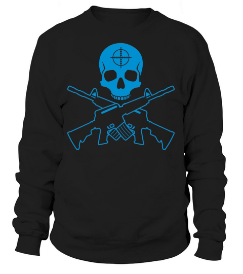 Skull M16 Women's Sweatshirt