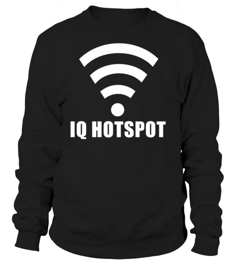 IQ Genie Wifi Hotspot Highly Intelligent Women's Sweatshirt