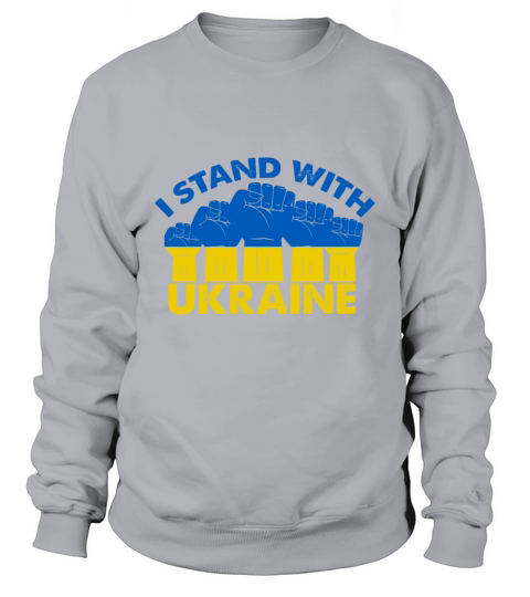 Support Ukraine I Stand With Ukraine Ukrainian Sweatshirt Unisex