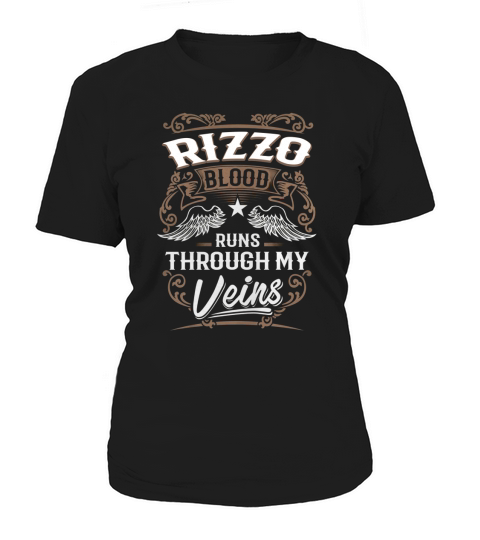 RIZZO Blood Runs Through My Veins Legend name gifts T Shirt Women's T-Shirt