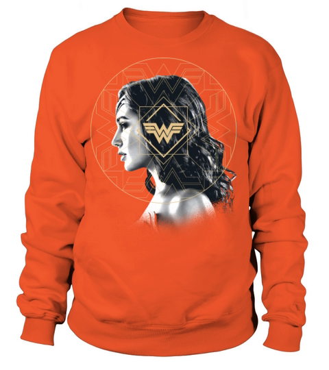 Wonder Woman 1984 Profile Portrait Women's Sweatshirt