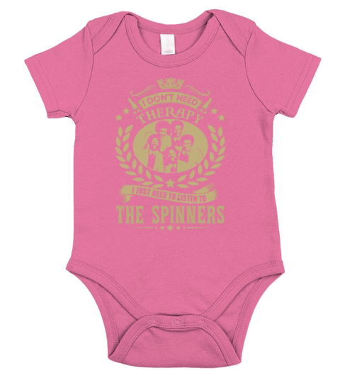 I Dont Need Therapy I Just Need To Listen To The Spinners TShirt Short Sleeve Baby One-Piece