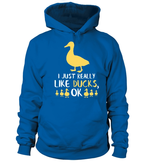 Funny Duck Gifts Funny Bird Lover Fowl Animal Gift Women's Hoodie