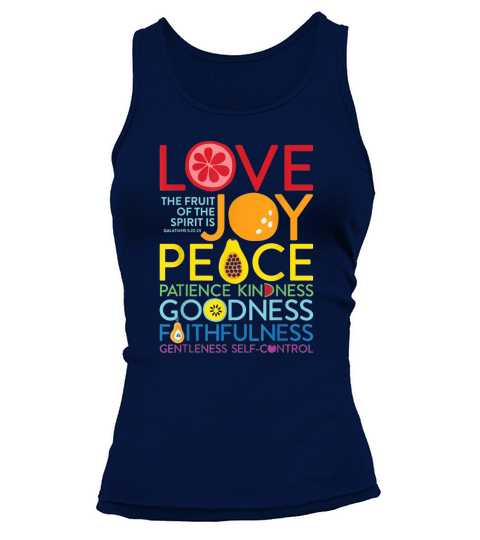 Fruit Of The Spirit Galatians Inspirational Christian Tank top Woman