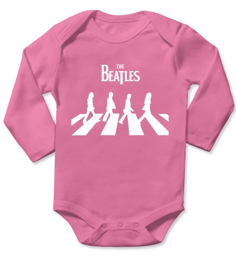 The Beatles Band  Abbey Road Tshirt Long Sleeve Baby One-Piece