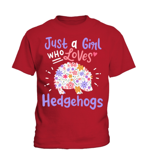 Hedgehogs Hedgehog Lover Kids T-Shirt