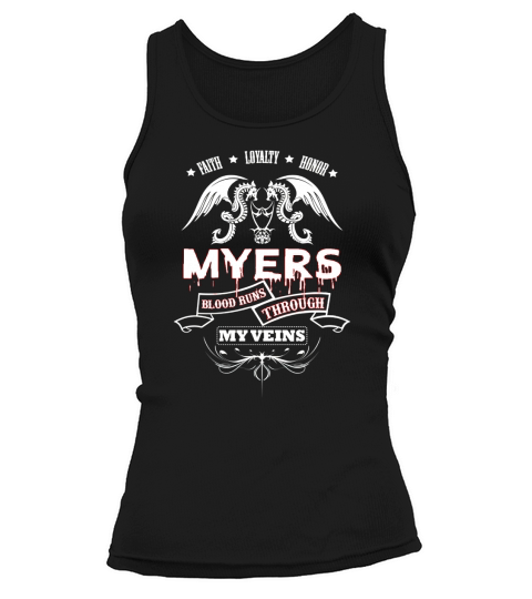 MYERS BLOOD RUNS THROUGH MY VEINS - TSHIRT for MYERS Tank top Woman