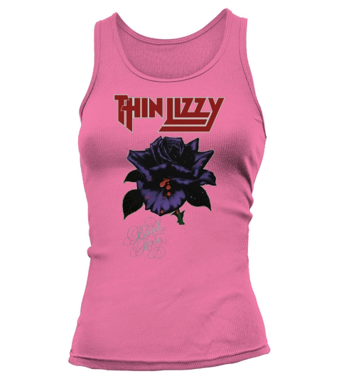 THIN LIZZY-BLACK ROSE SHIRT Tank top Woman