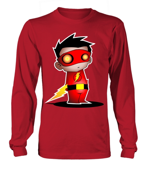 cute superhero Men's Long Sleeve