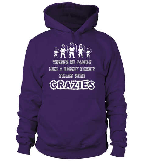 Hockey - Crazy hockey family awesome t-shirt Women's Hoodie