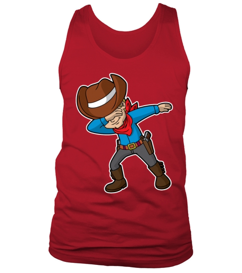 Dabbing Cowboy Country Dab Line Dance Men's Tank Top