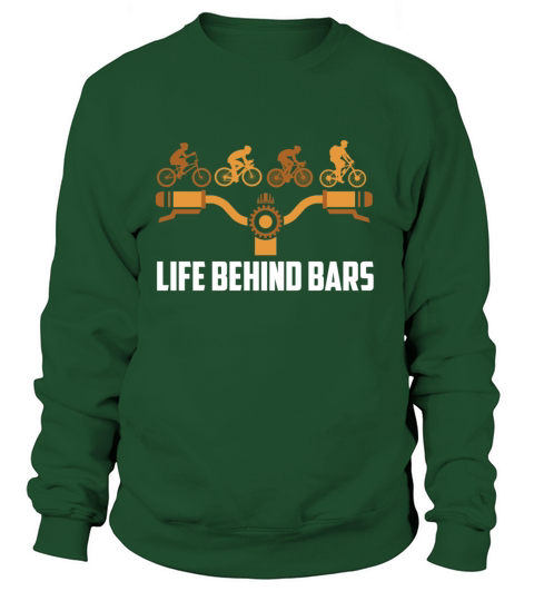 Life Behind Bars Funny Bike Mountain Bike MTB Women's Sweatshirt