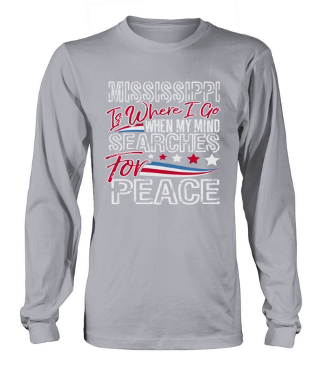 Mississippi Patriotic Memorial Day Women's Long Sleeve