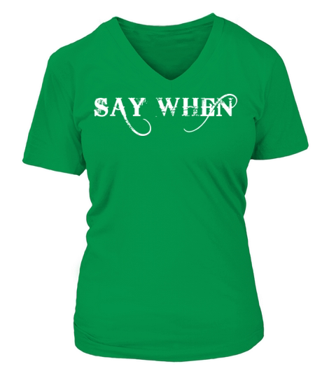 Say When Im Your Huckleberry Women's V-Neck T-shirt