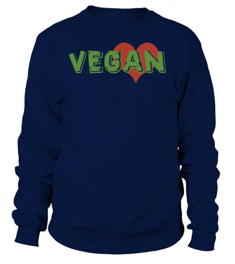 VEGAN HEART Men's Sweatshirt