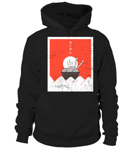 Vintage Japanese Tasty Anime Ramen Noodle Bowl Women's Hoodie