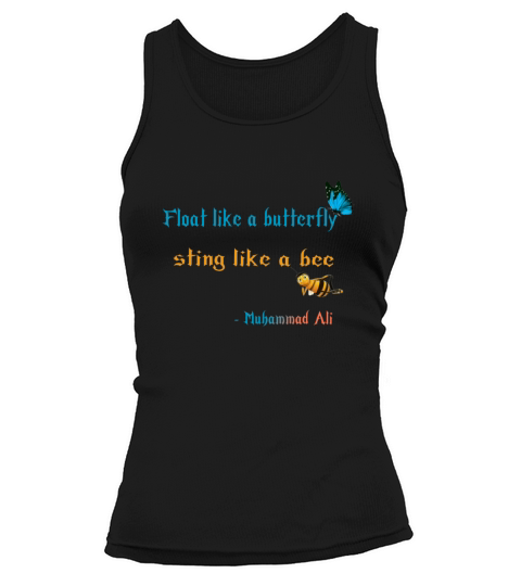 Float like a butterfly sting like a bee design Women's Tank Top