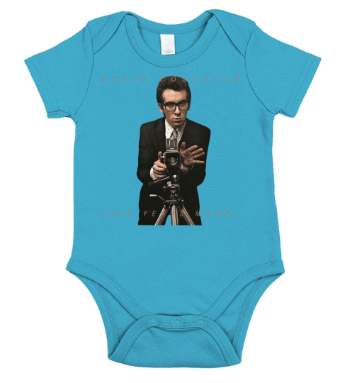 elvis costello This years model Short Sleeve Baby One-Piece